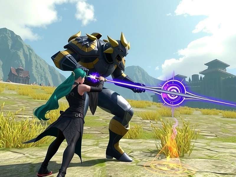 Squall Slayer player using a Rishi character to defeat a boss with Vedic magic